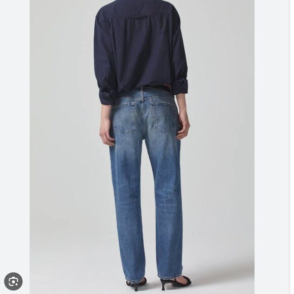 Citizens of Humanity Neve Jeans Low Slung Relaxed Straight Size 28 NEW Oasis - Picture 8 of 12